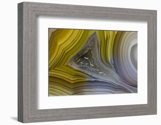 Banded Agate, Sammamish, Washington State-Darrell Gulin-Framed Photographic Print