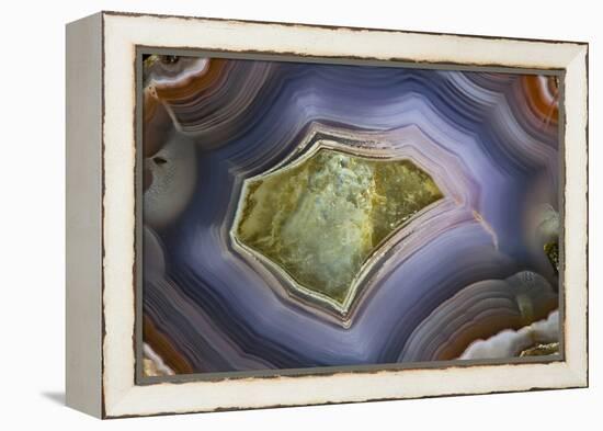 Banded Agate, Sammamish, Washington-Darrell Gulin-Framed Premier Image Canvas