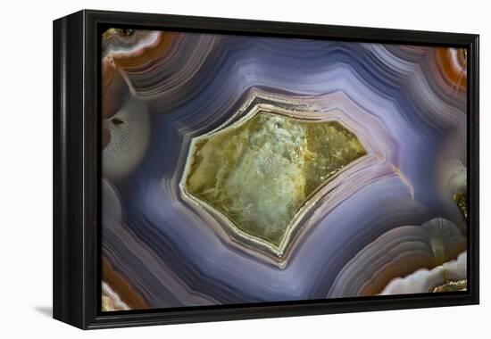 Banded Agate, Sammamish, Washington-Darrell Gulin-Framed Premier Image Canvas