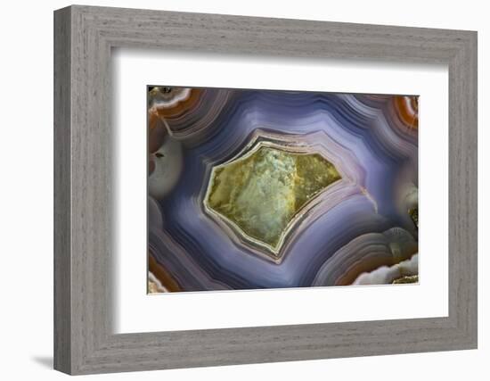 Banded Agate, Sammamish, Washington-Darrell Gulin-Framed Photographic Print