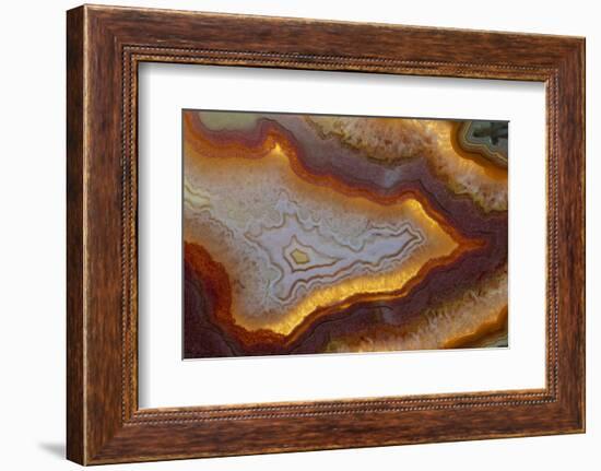 Banded Agate, Sammamish, Washington-Darrell Gulin-Framed Photographic Print