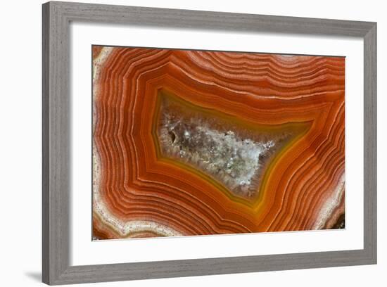 Banded Agate, Sammamish, Washington-Darrell Gulin-Framed Photographic Print