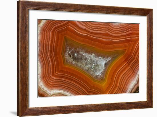 Banded Agate, Sammamish, Washington-Darrell Gulin-Framed Photographic Print