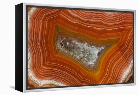 Banded Agate, Sammamish, Washington-Darrell Gulin-Framed Premier Image Canvas