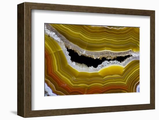 Banded Agate, Sammamish, Washington-Darrell Gulin-Framed Photographic Print