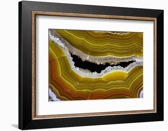 Banded Agate, Sammamish, Washington-Darrell Gulin-Framed Photographic Print