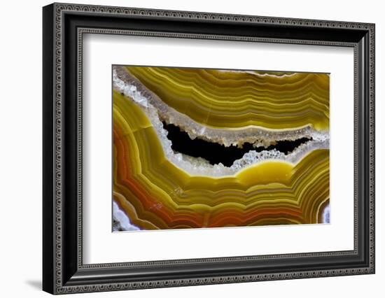 Banded Agate, Sammamish, Washington-Darrell Gulin-Framed Photographic Print