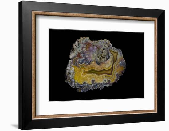 Banded Agate, Sammamish, Washington-Darrell Gulin-Framed Photographic Print