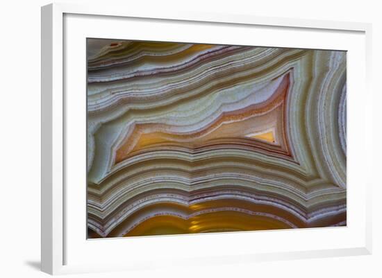 Banded Agate, Sammamish, Washington-Darrell Gulin-Framed Photographic Print