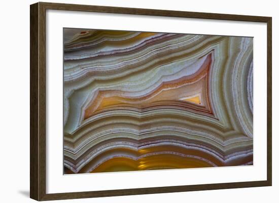 Banded Agate, Sammamish, Washington-Darrell Gulin-Framed Photographic Print