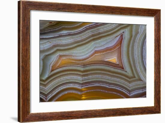 Banded Agate, Sammamish, Washington-Darrell Gulin-Framed Photographic Print