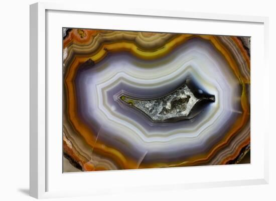 Banded Agate, Sammamish, Washington-Darrell Gulin-Framed Photographic Print