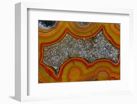 Banded Agate, Sammamish, Washington-Darrell Gulin-Framed Photographic Print