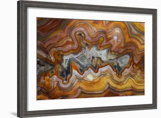 Banded Agate, Sammamish, Washington-Darrell Gulin-Framed Photographic Print