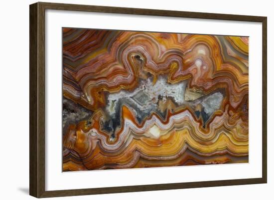 Banded Agate, Sammamish, Washington-Darrell Gulin-Framed Photographic Print