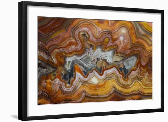 Banded Agate, Sammamish, Washington-Darrell Gulin-Framed Photographic Print