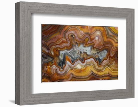 Banded Agate, Sammamish, Washington-Darrell Gulin-Framed Photographic Print