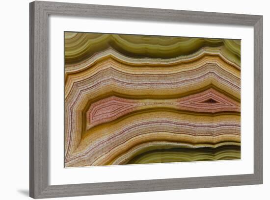 Banded Agate, Sammamish, Washington-Darrell Gulin-Framed Photographic Print