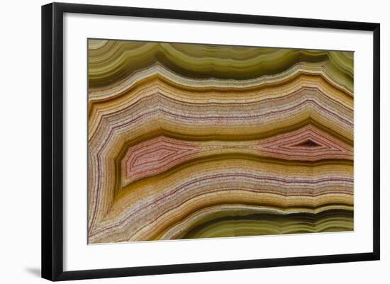 Banded Agate, Sammamish, Washington-Darrell Gulin-Framed Photographic Print