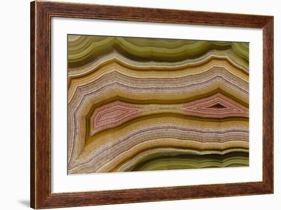 Banded Agate, Sammamish, Washington-Darrell Gulin-Framed Photographic Print