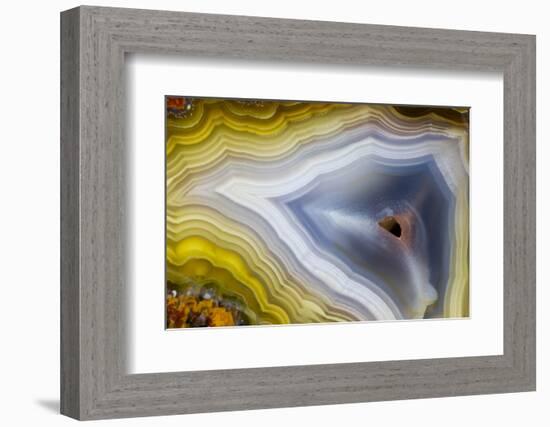 Banded Agate, Sammamish, Washington-Darrell Gulin-Framed Photographic Print