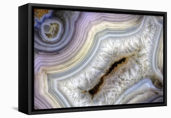 Banded Agate, Sammamish, Washington-Darrell Gulin-Framed Premier Image Canvas