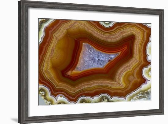 Banded Agate, Sammamish, Washington-Darrell Gulin-Framed Photographic Print