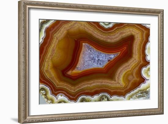 Banded Agate, Sammamish, Washington-Darrell Gulin-Framed Photographic Print