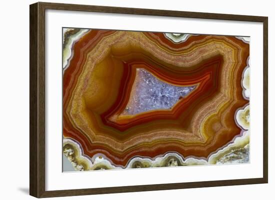 Banded Agate, Sammamish, Washington-Darrell Gulin-Framed Photographic Print