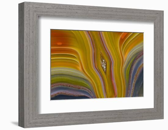 Banded Agate, Sammamish, Washington-Darrell Gulin-Framed Photographic Print