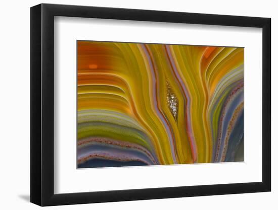 Banded Agate, Sammamish, Washington-Darrell Gulin-Framed Photographic Print