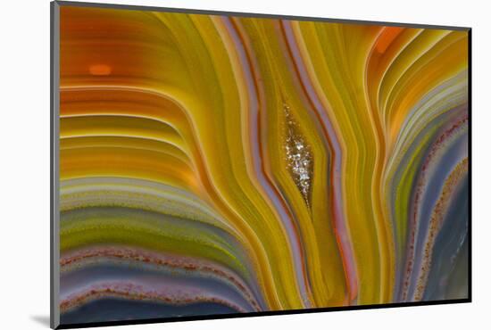 Banded Agate, Sammamish, Washington-Darrell Gulin-Mounted Photographic Print