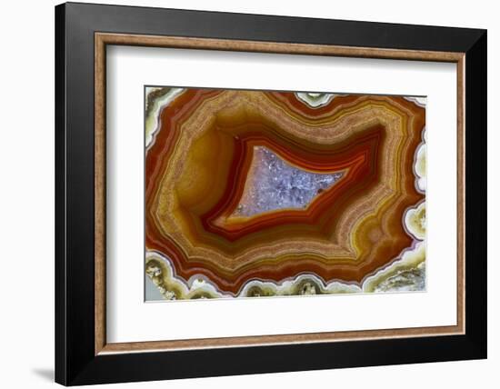 Banded Agate, Sammamish, Washington-Darrell Gulin-Framed Photographic Print