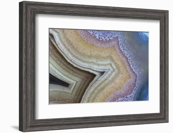 Banded Agate, Sammamish, Washington-Darrell Gulin-Framed Photographic Print