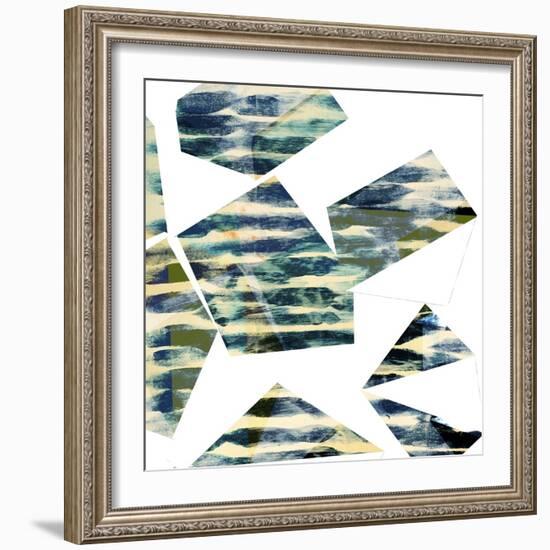 Banding Shapes I-Sisa Jasper-Framed Art Print