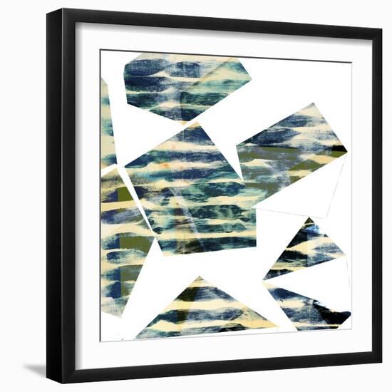 Banding Shapes I-Sisa Jasper-Framed Art Print