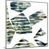 Banding Shapes I-Sisa Jasper-Mounted Art Print