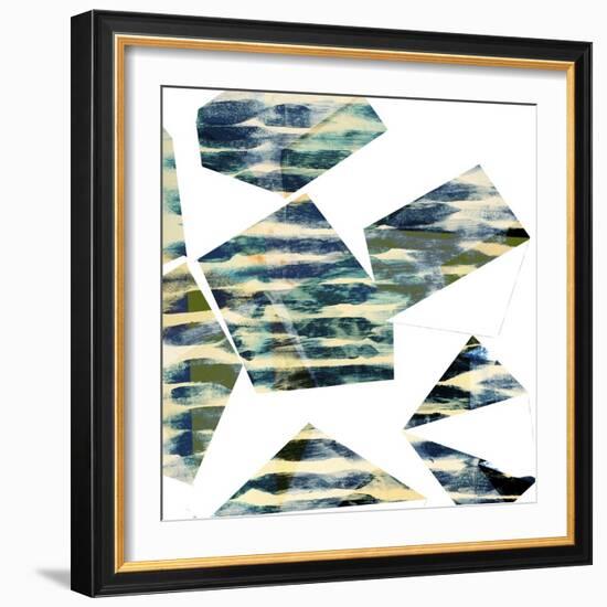 Banding Shapes I-Sisa Jasper-Framed Art Print