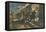 Bandits Attack Train, C20-null-Framed Stretched Canvas