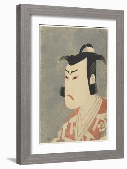 Bando Hikosaburo III as Kudo_ Suketsune, 1794-Katsukawa Shun'ei-Framed Giclee Print