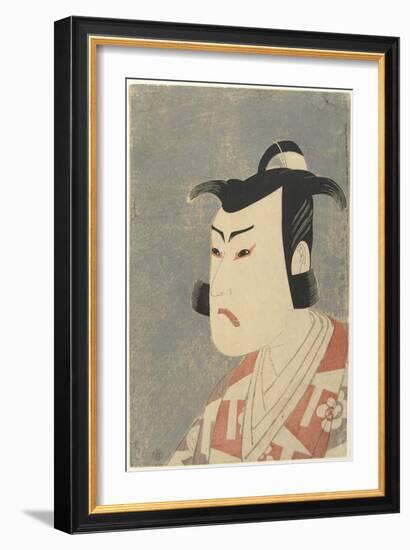 Bando Hikosaburo III as Kudo_ Suketsune, 1794-Katsukawa Shun'ei-Framed Giclee Print