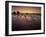 Bandon Beach and Sunset Afterglow, Bandon Beach State Park, Oregon, USA-Adam Jones-Framed Photographic Print