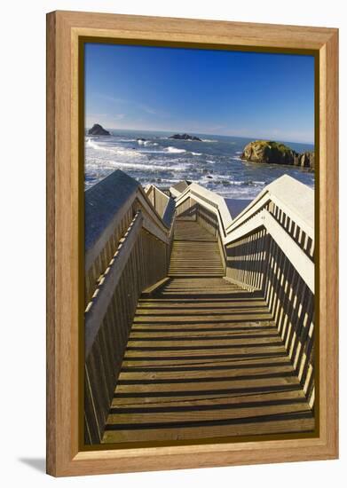 Bandon Beach, Oregon, USA-Craig Tuttle-Framed Premier Image Canvas