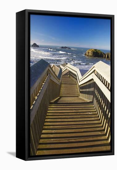 Bandon Beach, Oregon, USA-Craig Tuttle-Framed Premier Image Canvas