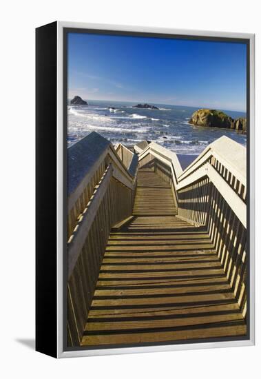 Bandon Beach, Oregon, USA-Craig Tuttle-Framed Premier Image Canvas