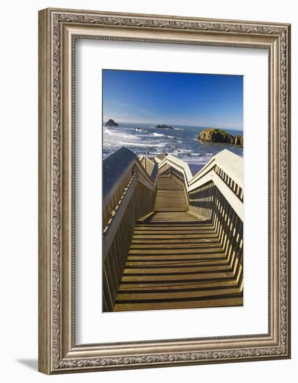 Bandon Beach, Oregon, USA-Craig Tuttle-Framed Photographic Print