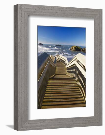 Bandon Beach, Oregon, USA-Craig Tuttle-Framed Photographic Print