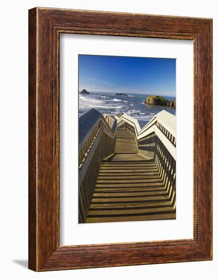 Bandon Beach, Oregon, USA-Craig Tuttle-Framed Photographic Print