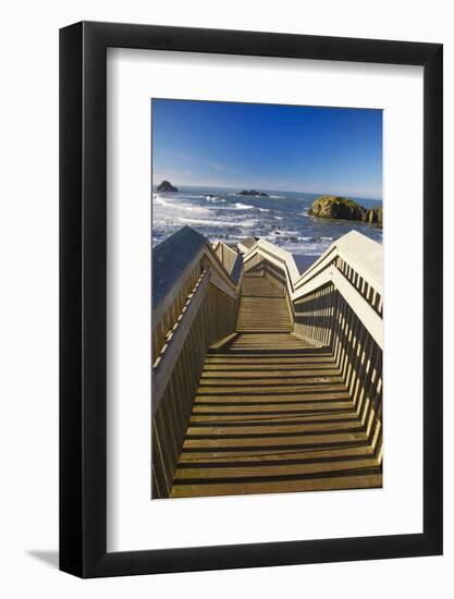 Bandon Beach, Oregon, USA-Craig Tuttle-Framed Photographic Print