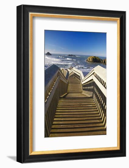 Bandon Beach, Oregon, USA-Craig Tuttle-Framed Photographic Print
